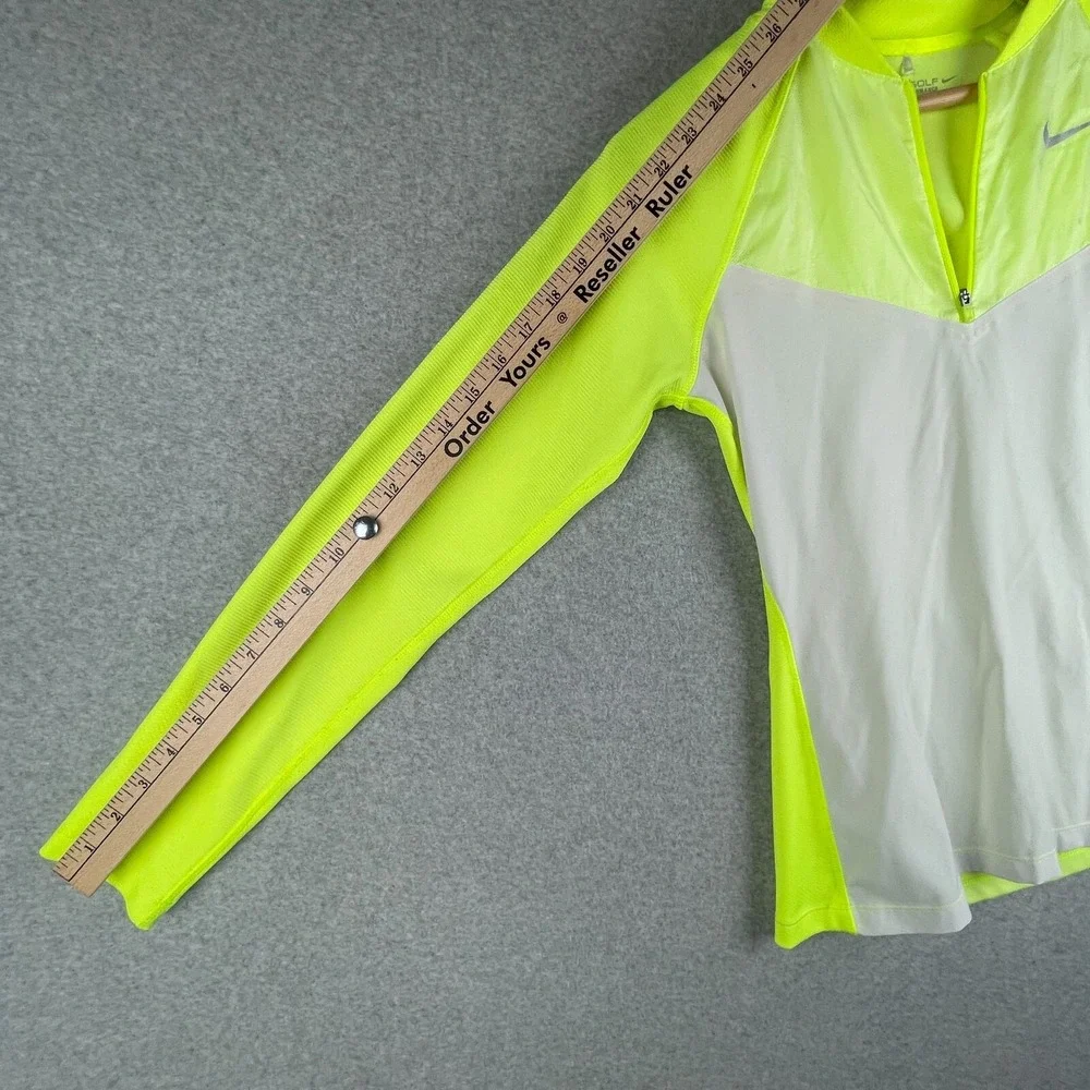 Nike‎ Shirt Women Medium Golf Tour Performance Quarter Zip 2015 PGA Championship